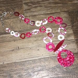 Sassy Jones Zoie Marble Luxe Necklace